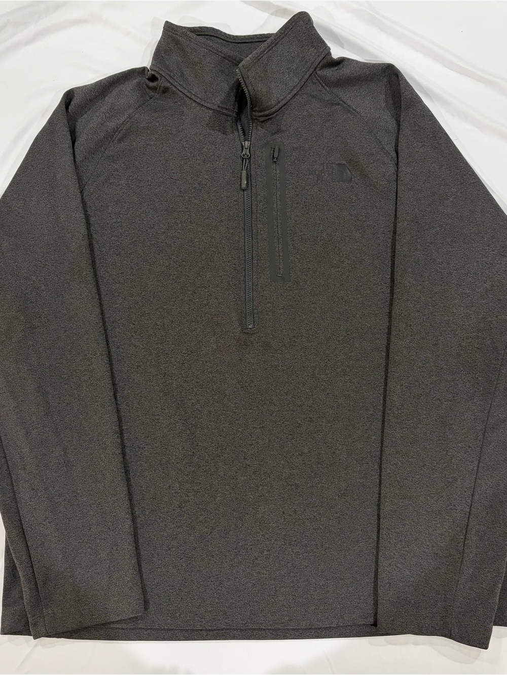 The North Face Men's Charcoal Half-Zip Performance Jacket